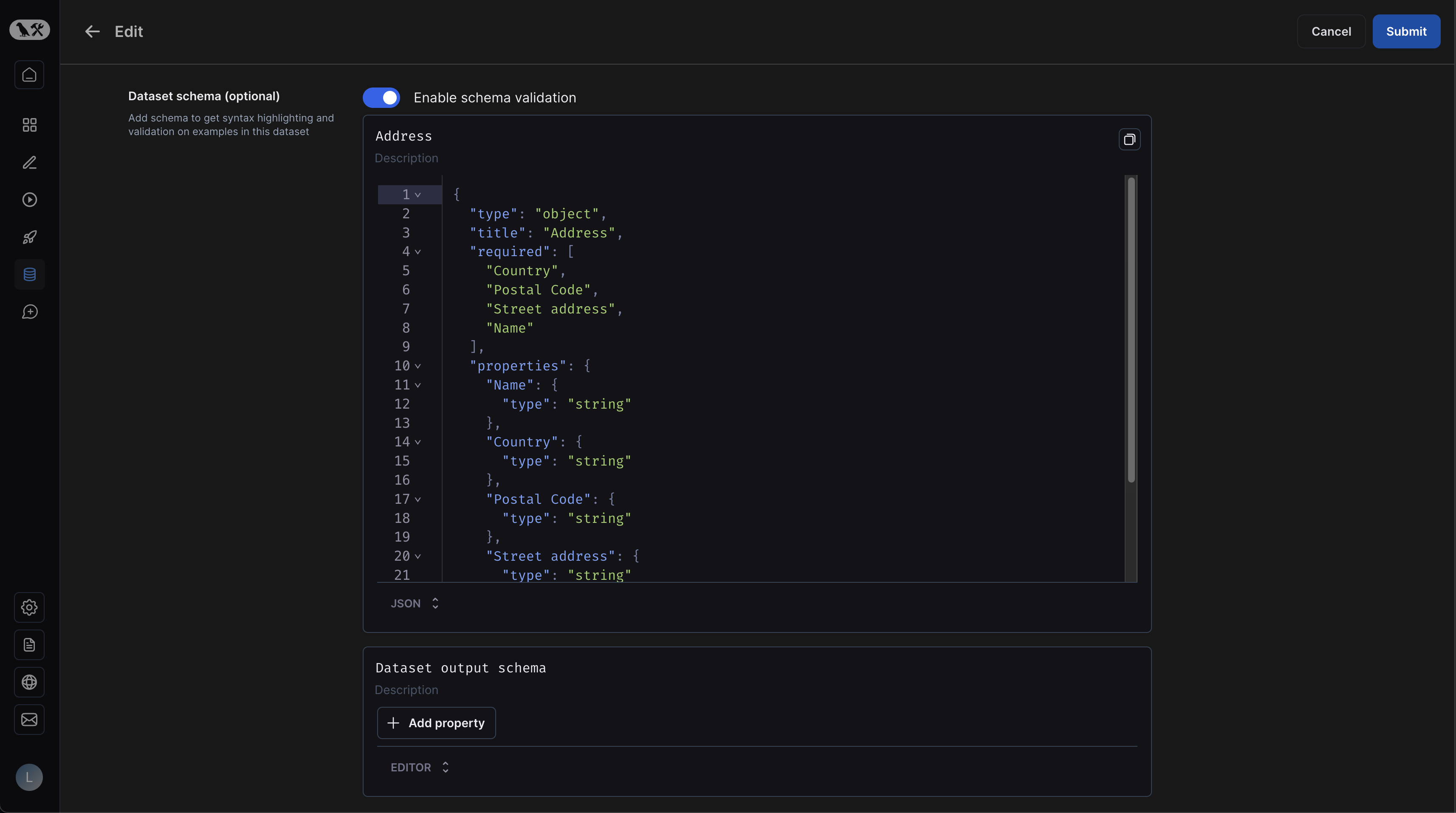 Manage datasets in the application | 🦜️🛠️ LangSmith